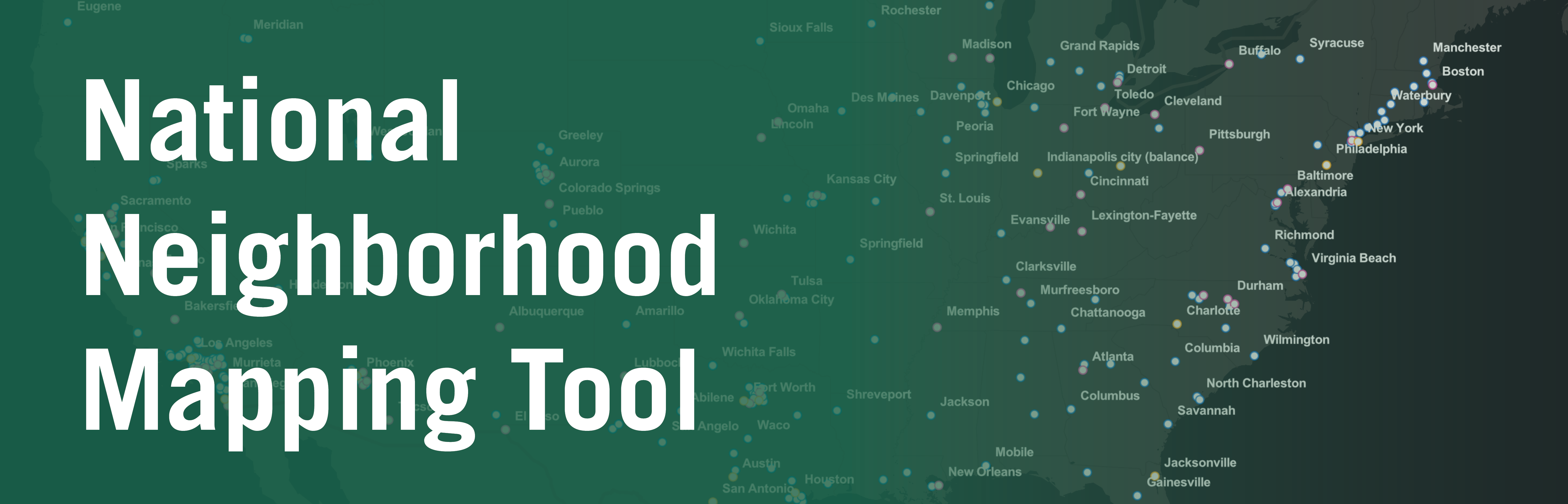 National Neighborhood Mapping Tool