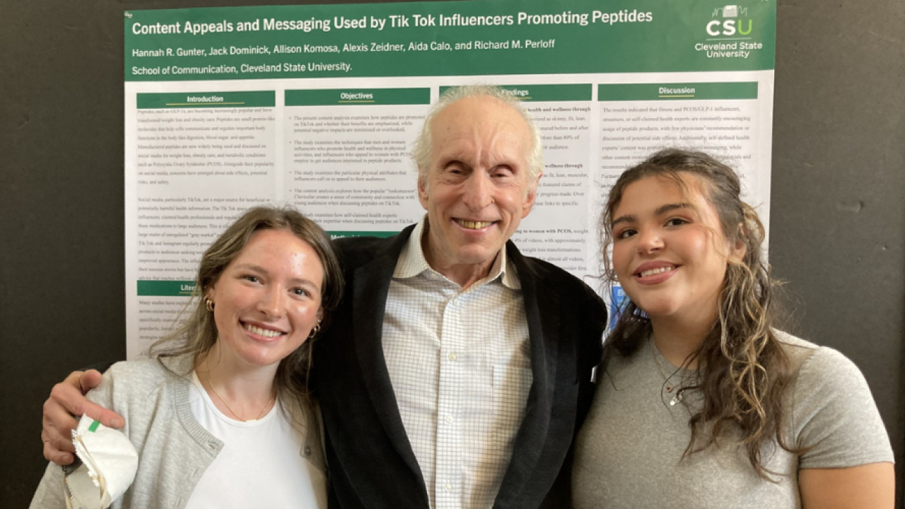 Dr. Perloff and students