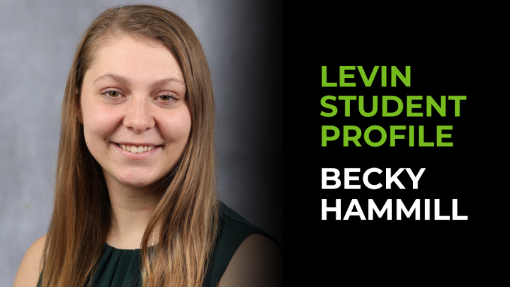 Levin Student Profile: Becky Hammill