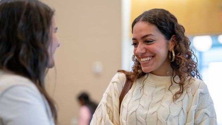 Girl smiling 