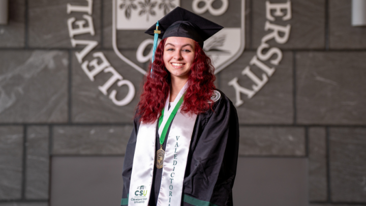 Levin College Spring 2026 Valedictorian Vivian France