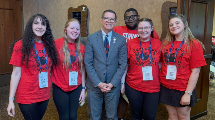 Sean Brennan and Levin College Students