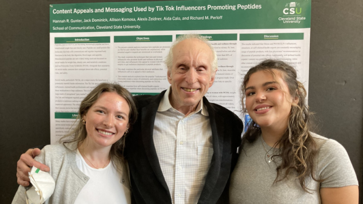Dr. Perloff and students