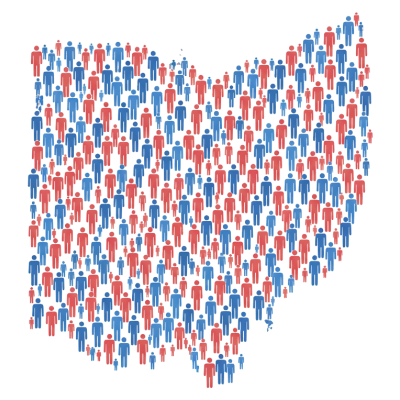 Ohio Population Map