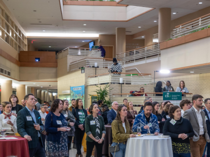 Event in the Levin School Atrium