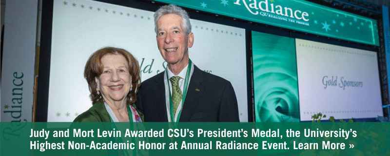 Judy and Mort Levin Awarded CSU's President's Medal