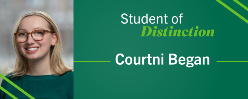 Student of Distinction Courtni Began