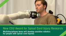 Dr. Nick Zingale and researchers have been awarded $500,000 to develop technology to help people with spinal cord injuries.